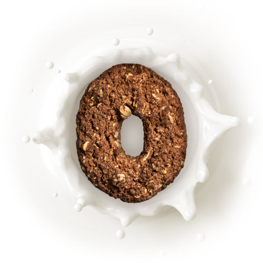 Biscotti senza zucchero cacao e avena Doemi