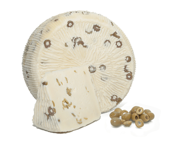 Immagine di FORMAGGIO PRIMO SALE CON OLIVE 1 Kg PESO VARIABILE