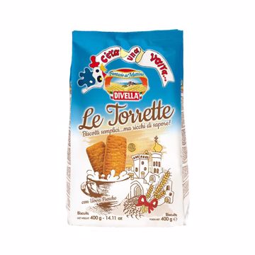 Immagine di BISCOTTI LE TORRETTE DIVELLA 400 Gr