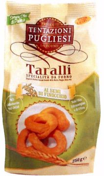 Immagine di TARALLI ALL'OLIO DI OLIVA EXTRA VERGINE TENTAZIONI  PUGLIESI 250