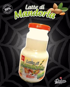 Immagine di LATTE DI MANDORLA CLASSICO BOTTIGLIA DI  VETRO DOLCON 200 ml