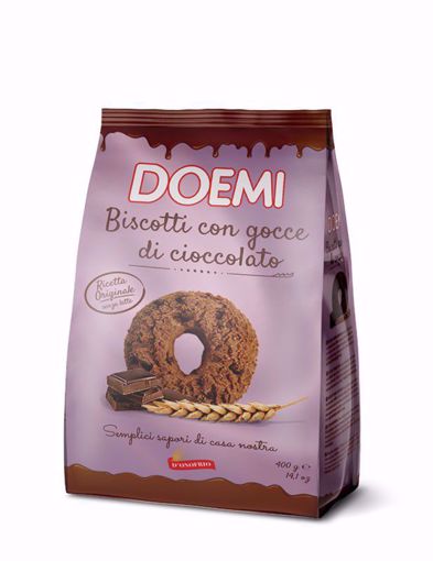 BISCOTTI CON GOGGE DI CIOCCOLATO 