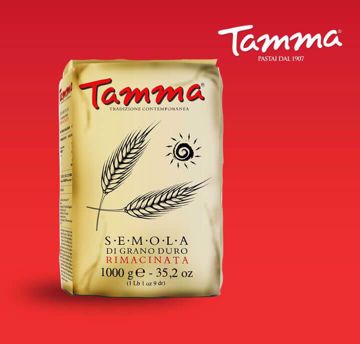 SEMOLA DI GRANO DURO TAMMA DA 1 Kg