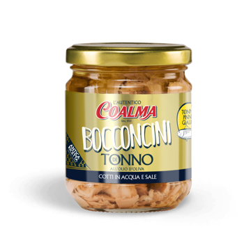 TONNO AUTENTICO COALMA BOCCONCINI IN OLIO DI OLIVA  DA 200 Gr 