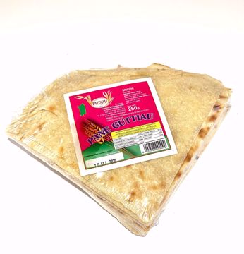 PANE CARASAU GUTTIAU A SPICCHI PANIFICIO PUDDU DA 250 Gr